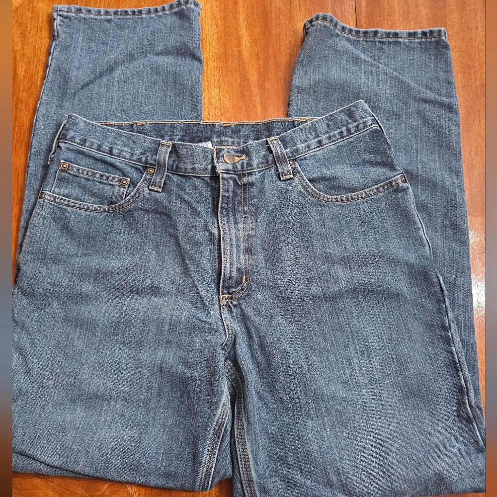 Carhartt Men's Blue Jeans - Picture 3 of 4